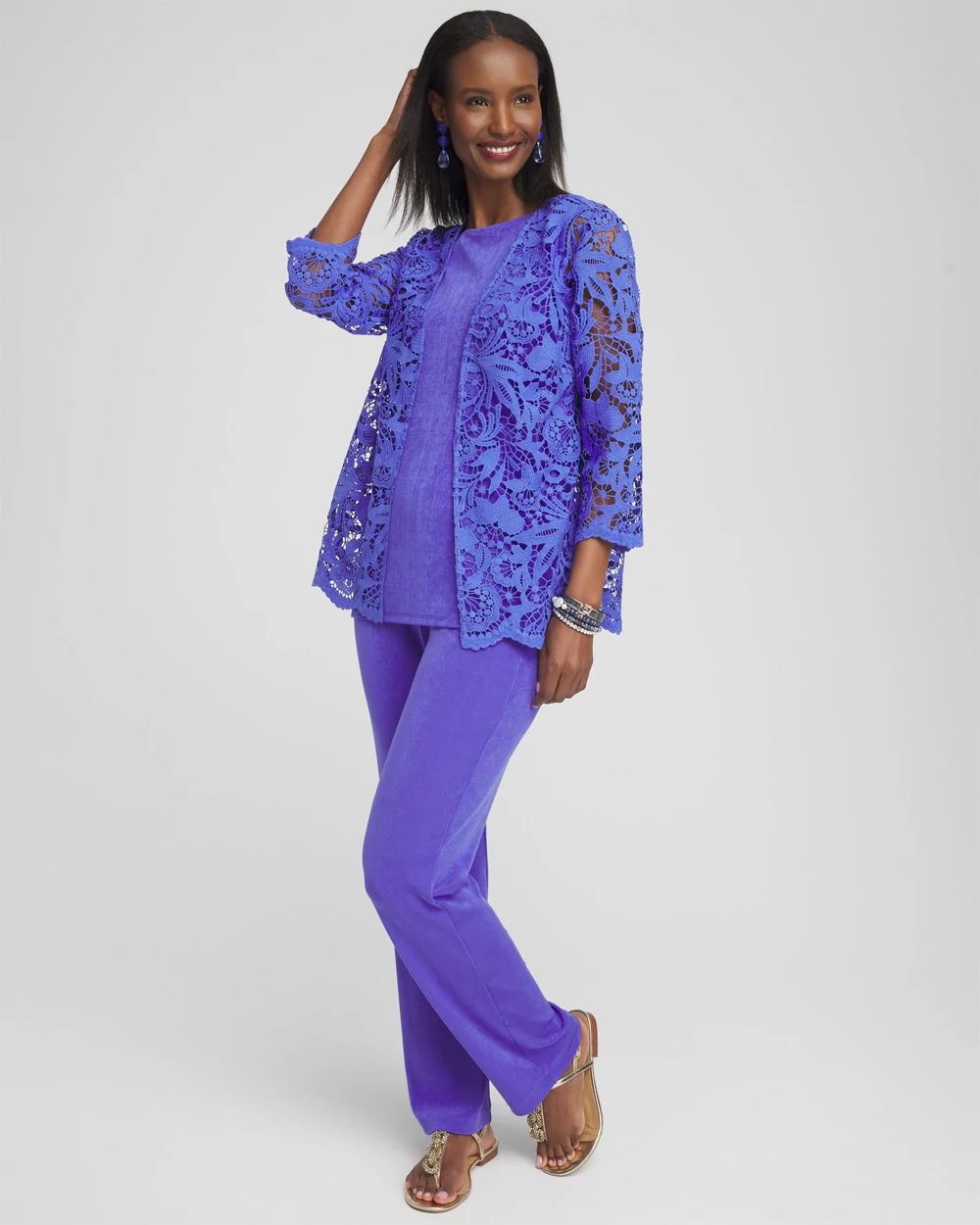 Travelers™ Collection Lace Jacket | Chico's